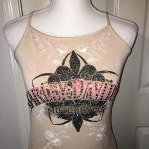 Harley-Davidson Rhinestone Tank Top